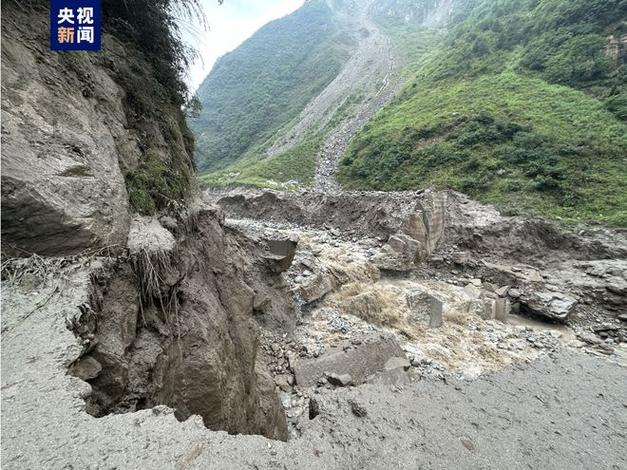 阿坝小金县突发山洪泥石流 2名群众失联