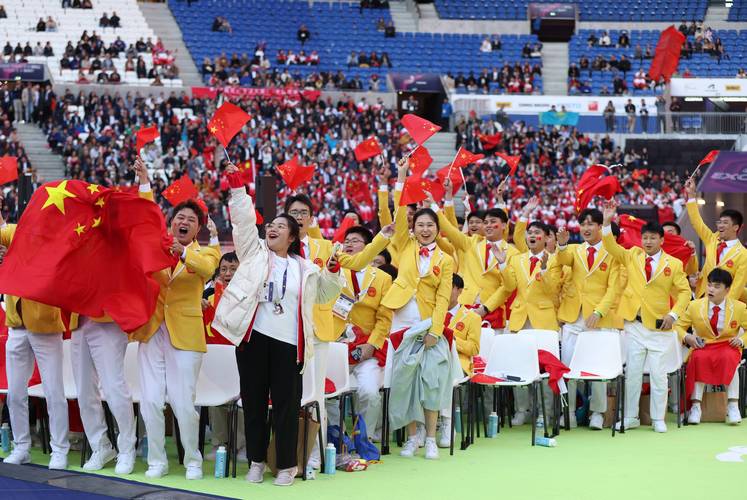 广东在第47届世界技能大赛获得13金5银1铜