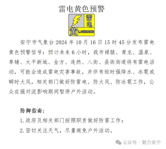 云南省施甸县发布雷电黄色预警_7