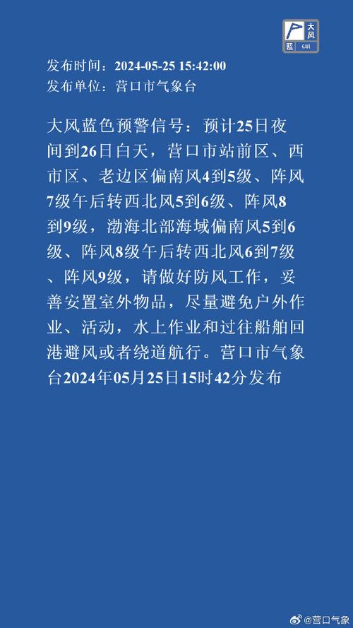 重庆市九龙坡区发布大风蓝色预警