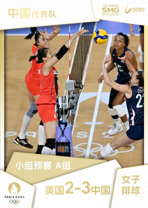 (巴黎奥运)中国女排战胜卫冕冠军美国队 打破近四届奥运“逢美不胜”魔咒