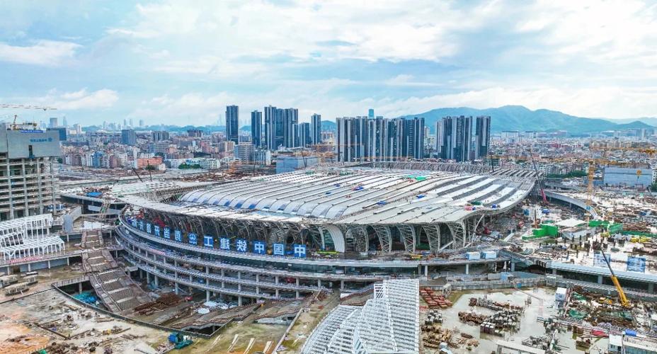 广州白云站建设进入冲刺阶段