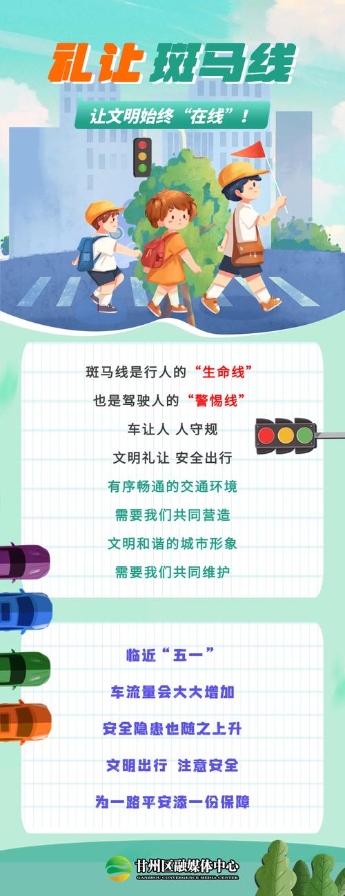 长假安全小锦囊丨斑马线是生命线,礼让斑马线的正确示范看这里