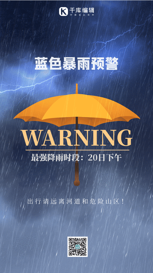 重庆市巴南区发布暴雨蓝色预警_3